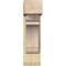 Ekena Millwork Olympic Block Rough Sawn Bracket w/ Offset Brace, Douglas Fir, 8"W x 22"D x 30"H BKT0806X22X30OLY05RDF - alternate 4